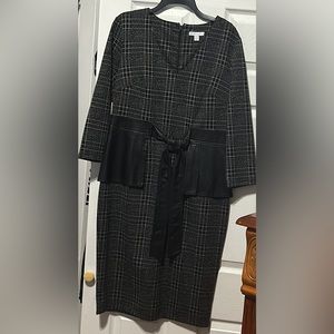 Selling a grey and black dress
